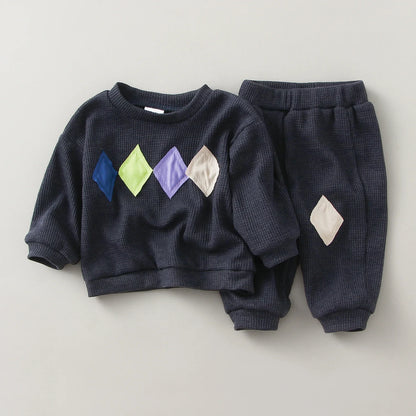 Spring Baby Boy Clothes Set 2Pcs Cotton Sweater + Pants for 0-5Yrs Children Kids Outfits Toddler Baby Girl Boy Clothes Sets
