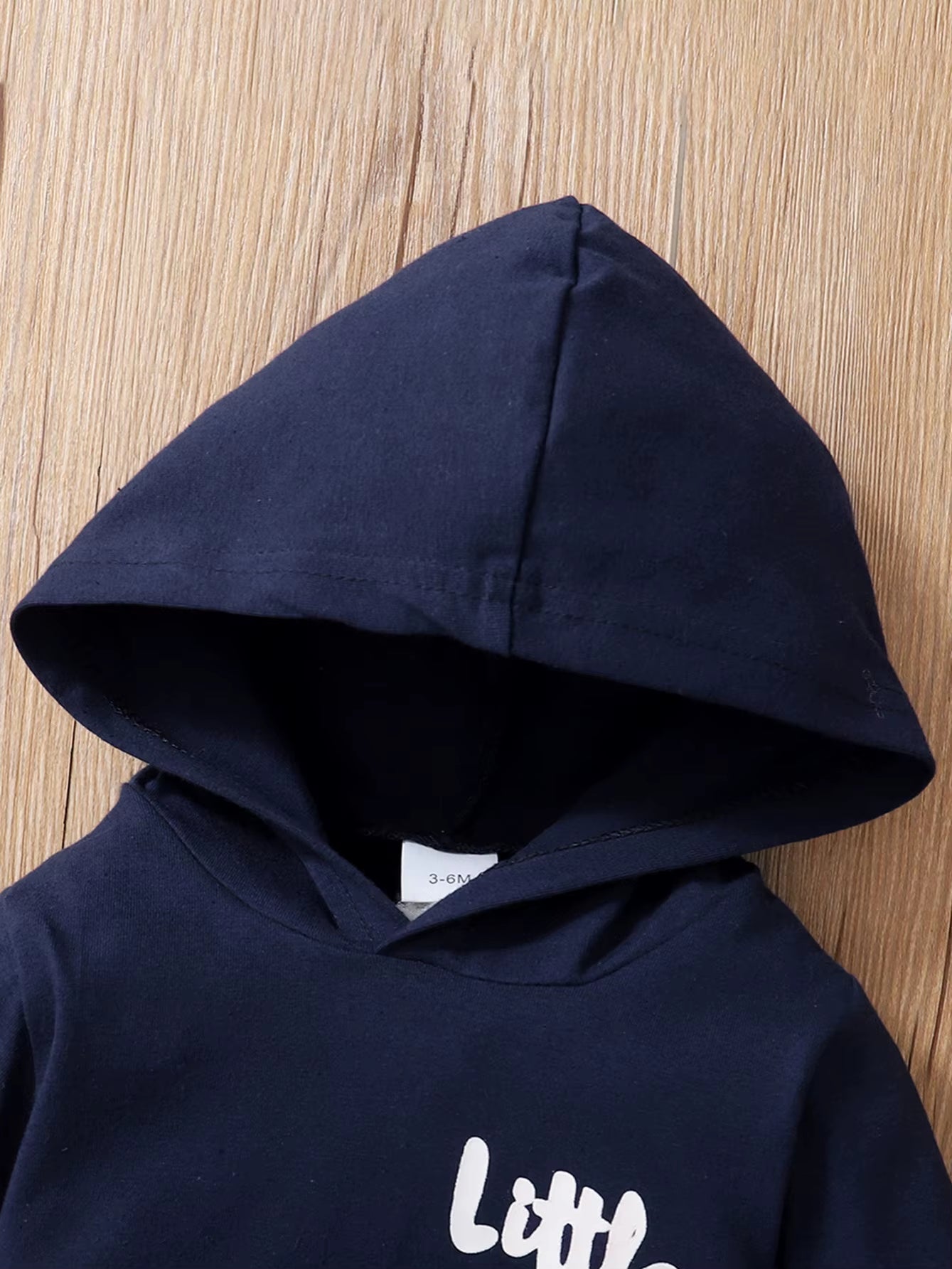 Long Sleeve Hoodie Romper+Pants Toddler Boy Cute